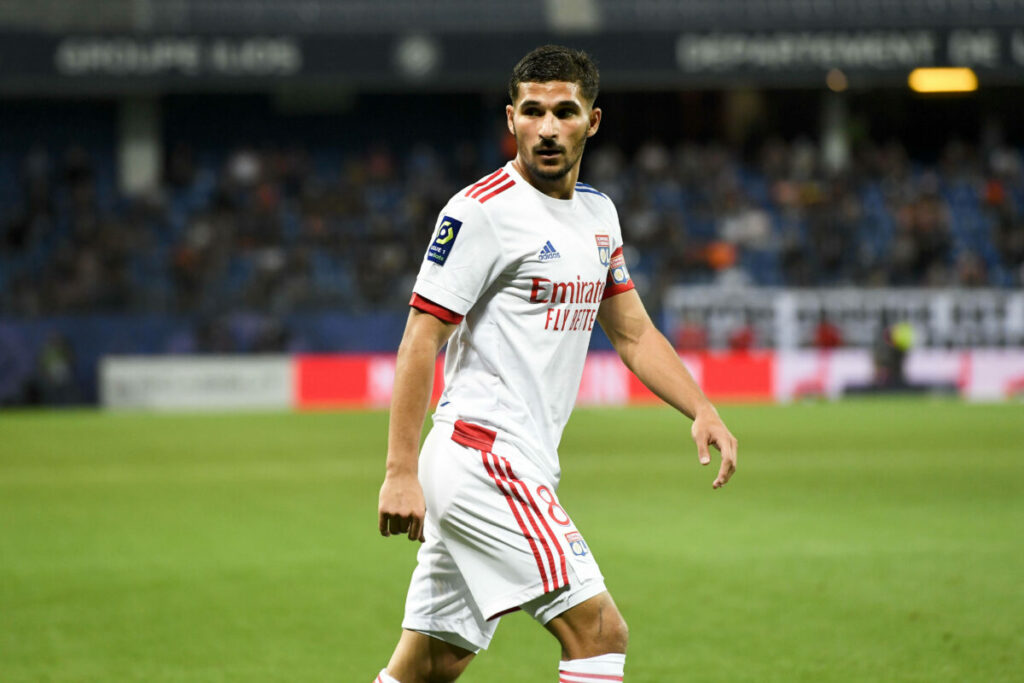 Houssem Aouar könnte OL verlassen.