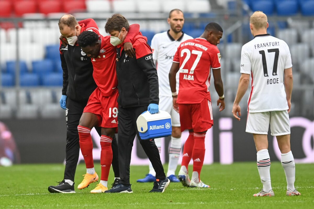 Alphonso Davies: Bayern-Trainer Flick rechnet mit wochenlanger Pause