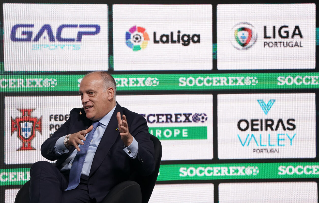 LaLiga-Präsident Tebas reagiert auf Bartomeu-Aussagen zur Superliga: „Bestätigt die Unwissenheit“