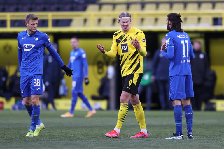 Bundesliga | Haaland rettet Dortmund den Punkt, viermal Unentschieden am Samstagnachmittag