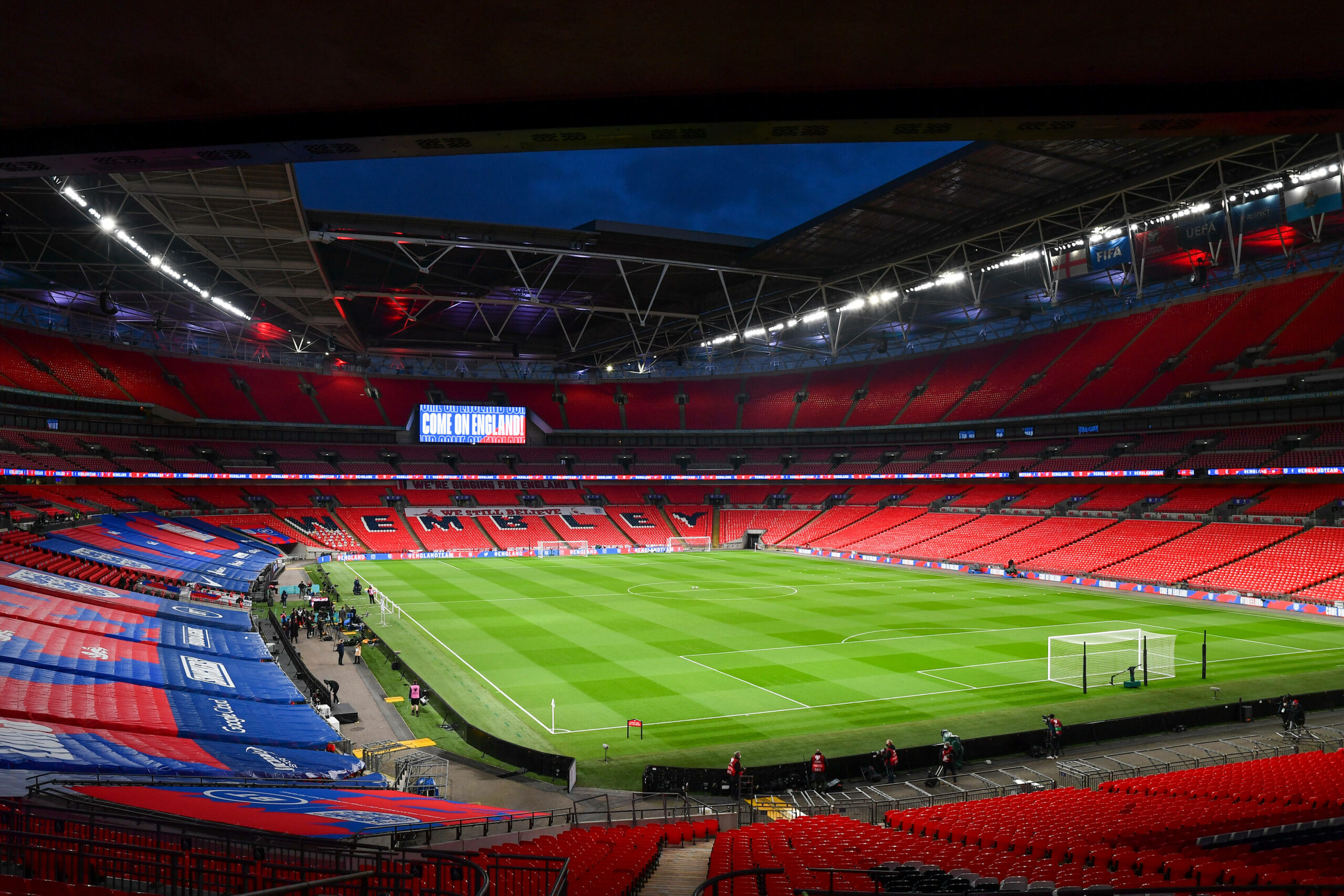 EM 2020 | England optimistisch: Volles Wembley Stadium ein Ziel