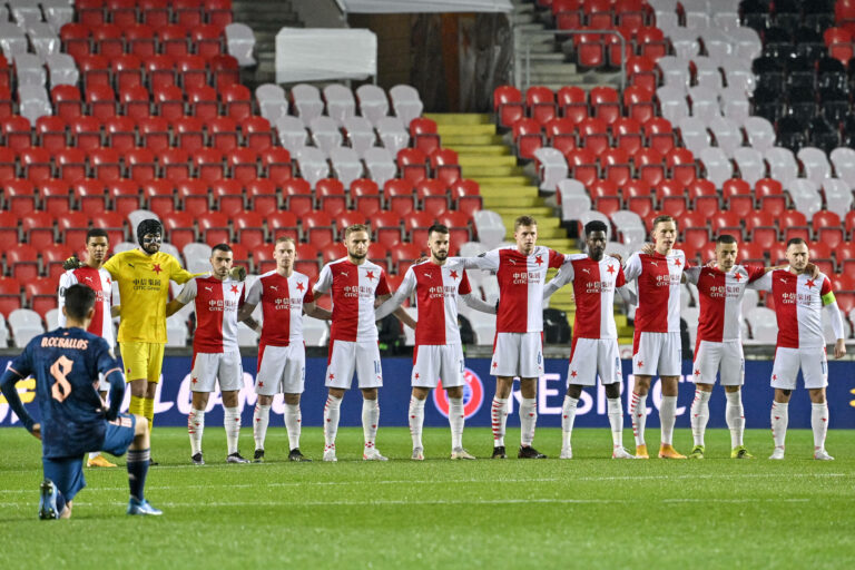 Gegen Slavia Prag: Arsenal setzt Zeichen gegen Rassismus
