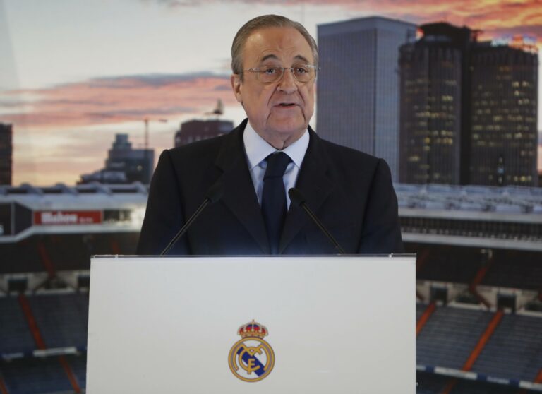 Real-Präsident Pérez verteidigt Super League: „Zum Wohle des Fußballs“