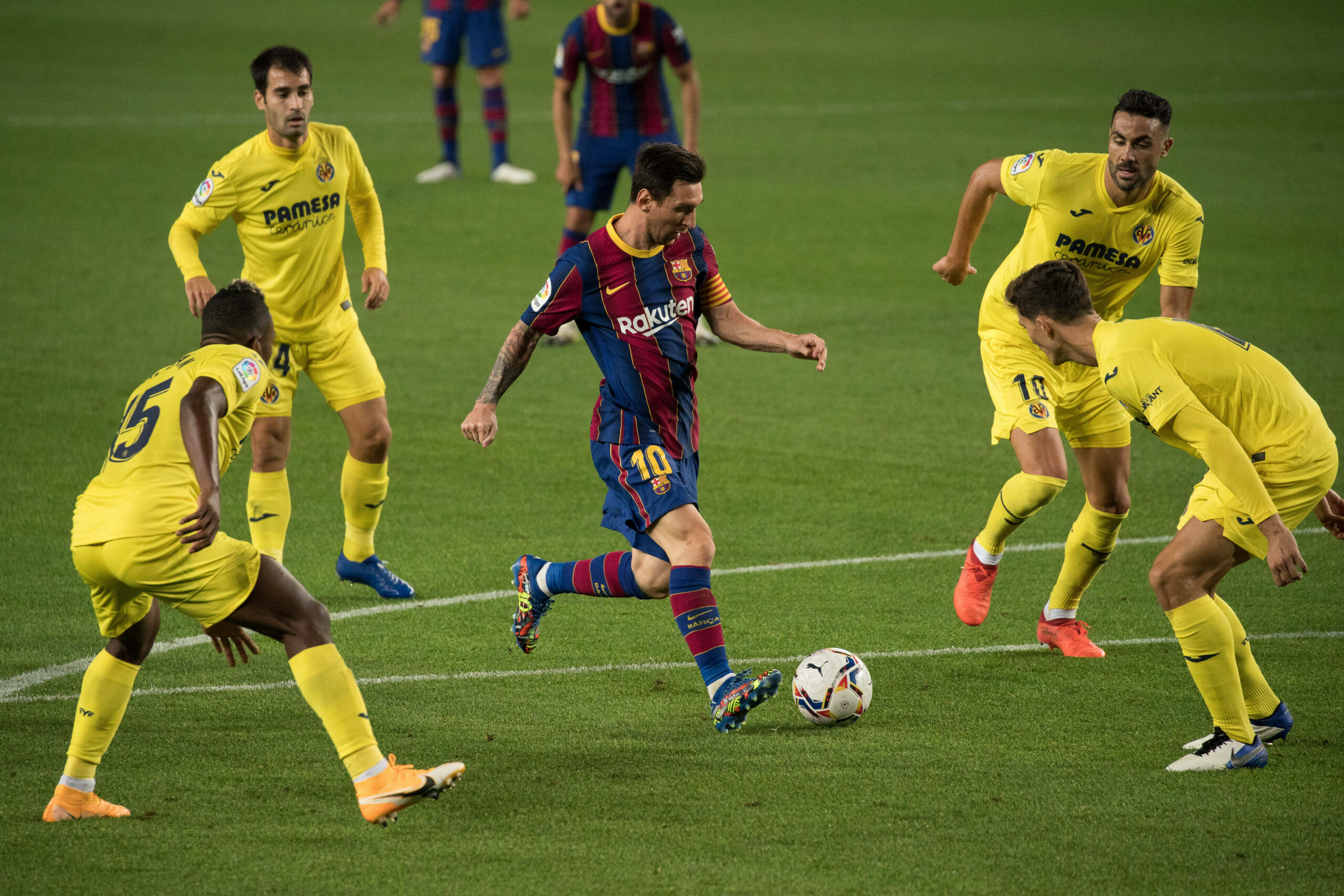 Meisterschaftsendspurt: Stolpert Barcelona bei Villarreal?