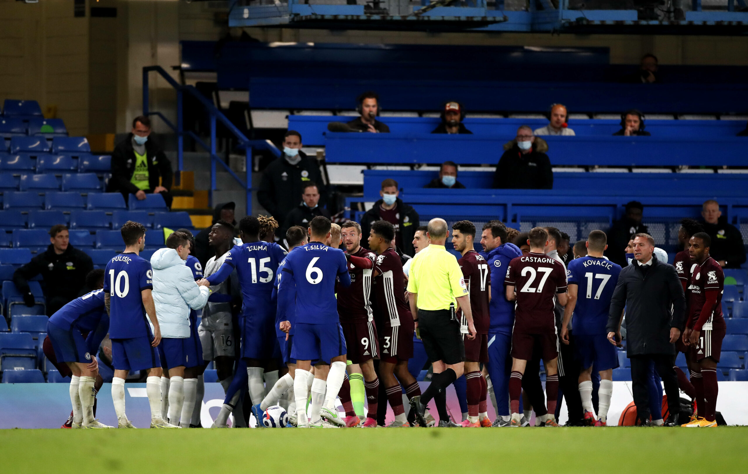 Nach Rudelbildung: Chelsea und Leicester von FA angeklagt