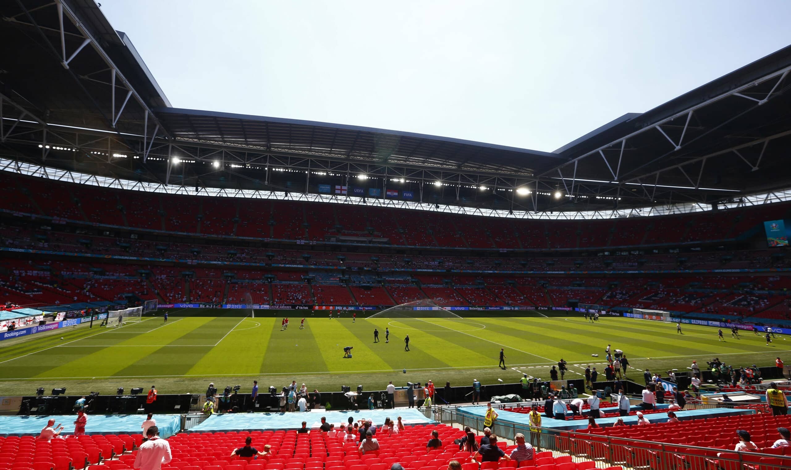 EM 2021 | K.O.-Partien in Wembley vor 45.000 Zuschauern?