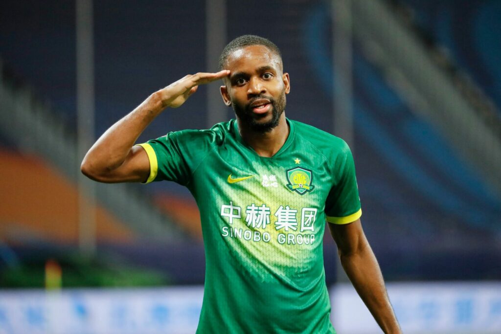 Cedric Bakambu, hier noch im Trikot von Beijing Guoan