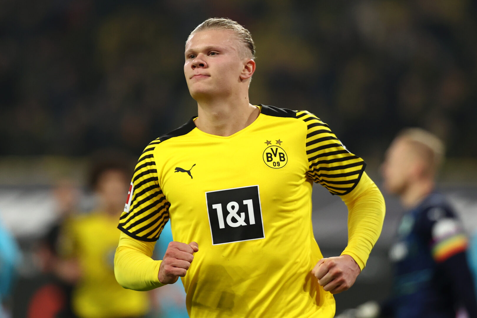 Erling Haaland im Trikot von Borussia Dortmund