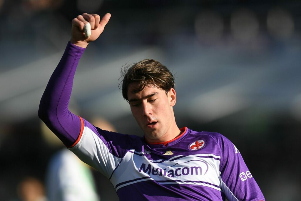 Der FC Arsenal hat großes Interesse an Dusan Vlahovic.