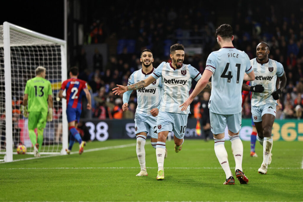 West Ham jubelt gegen Palace