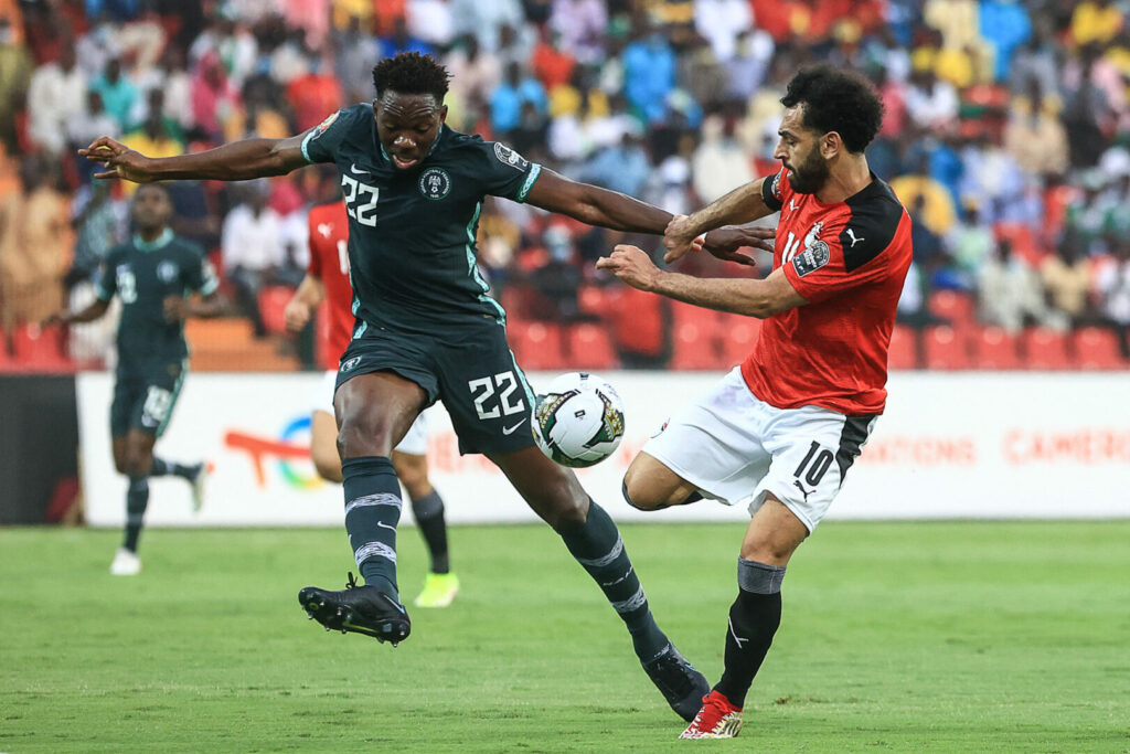 Afrika-Cup: Nigeria hatte gegen Ägypten die Nase vorn.