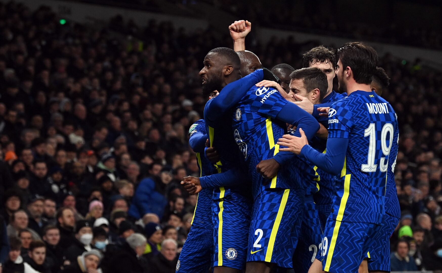 EFL-Cup: Der FC Chelsea tütete bei den Tottenham Hotspur den Finaleinzug ein.