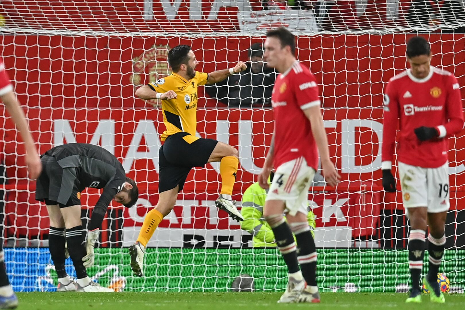 Moutinho! Manchester United verliert gegen Wolverhampton erstmals unter Rangnick