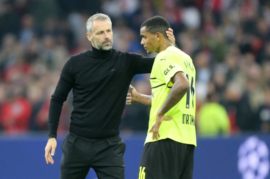 BVB-Trainer Marco Rose kann im Heimspiel gegen Freiburg wohl auf Manuel Akanji bauen.