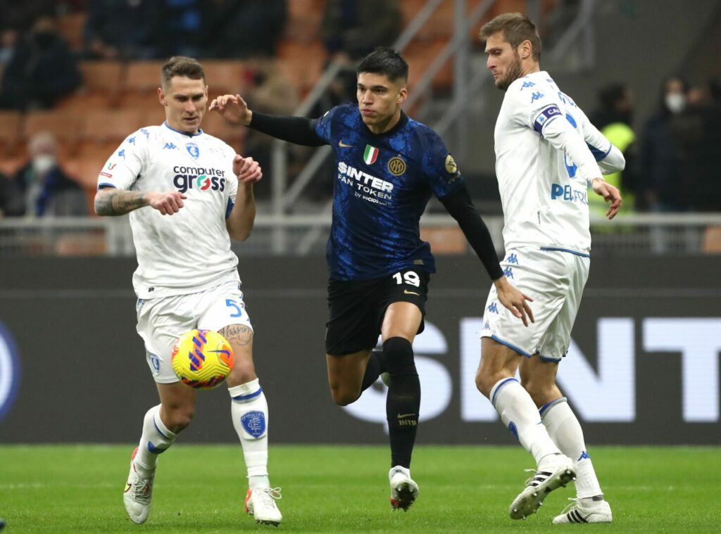 Joaquin Correa im Trikot von Inter Mailand