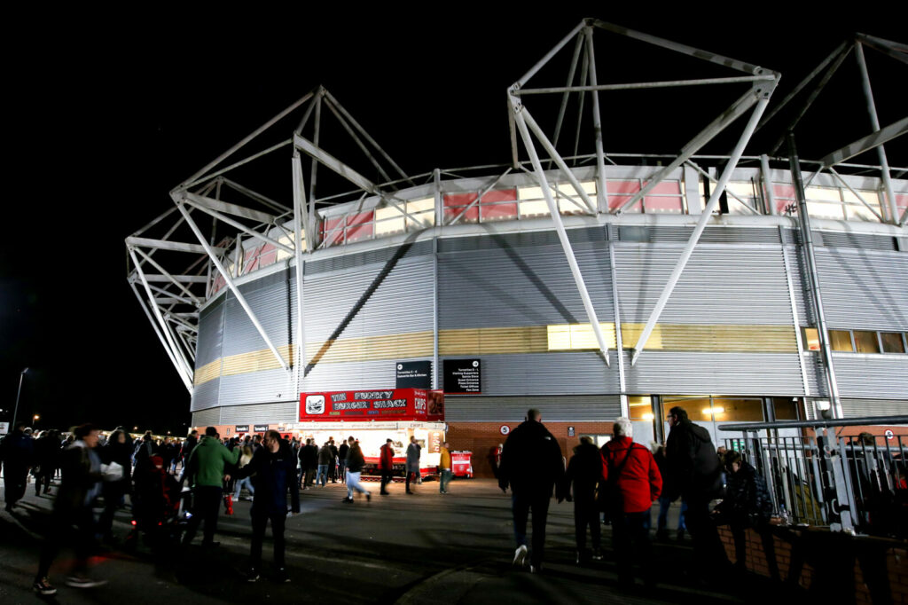 Das St Mary's Stadium des Southampton FC