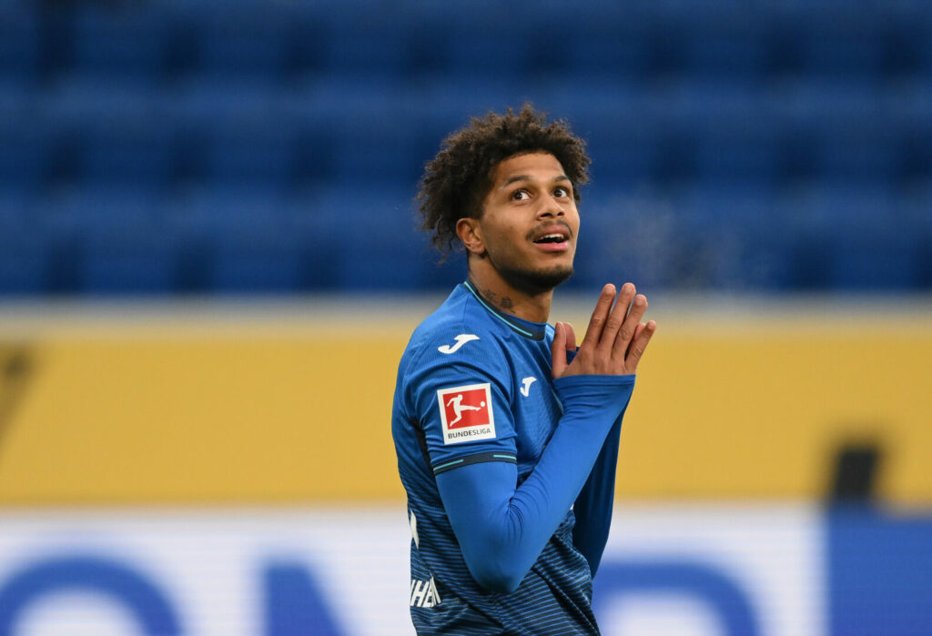 Rutter im Trikot der TSG Hoffenheim