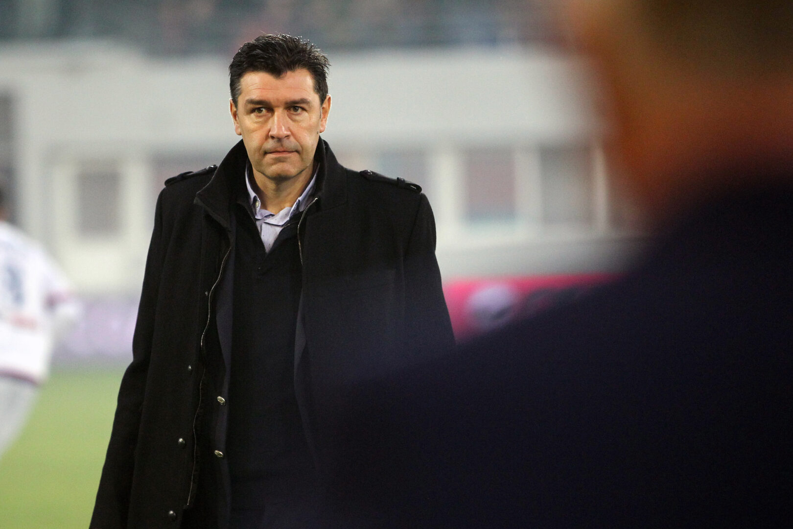 Hubert Fournier, hier noch als Trainer von Olympique Lyon