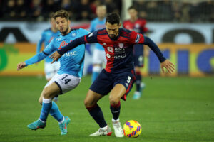 Die SSC Napoli tat sich bei Cagliari Calcio extrem schwer.