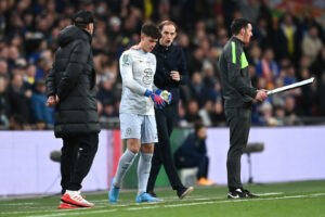 FC Chelsea: Thomas Tuchel wechselte Kepa kurz vor dem Elfmeterschießen ein.