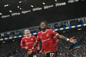 Fred trifft gegen Leeds