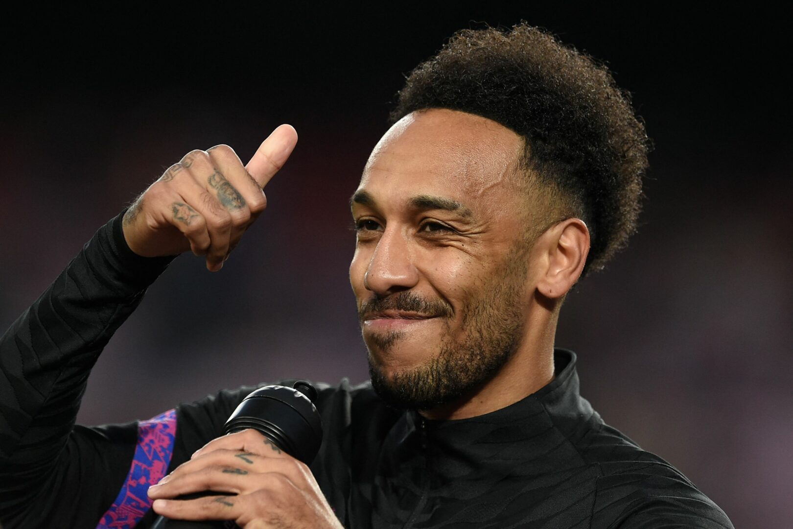 Pierre-Emerick Aubameyang kann sich ein Zusammenspiel mit Erling Haaland vorstellen.