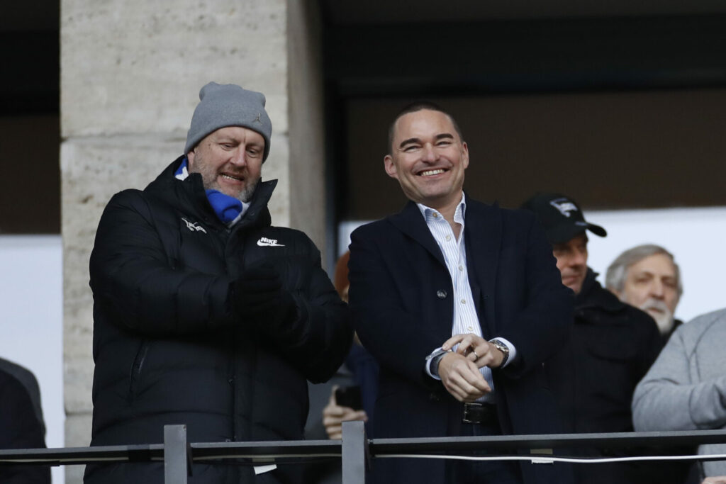 Lars Windhorst während eines Spieles von Hertha BSC