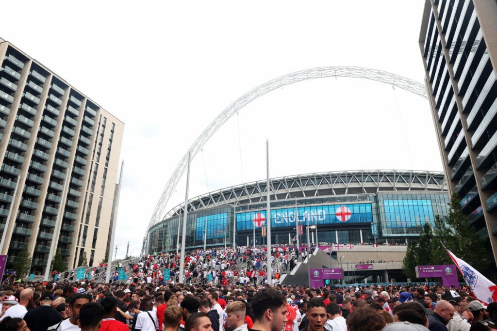 Wembley-Stadion EM 2028 von außen