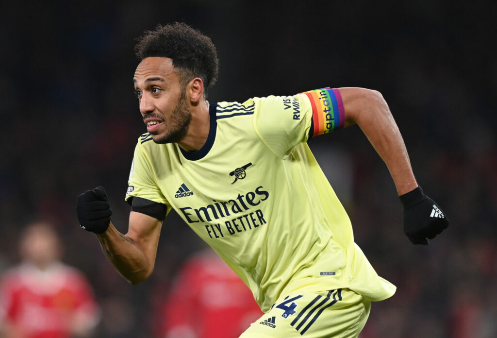 Aubameyang im Sprint