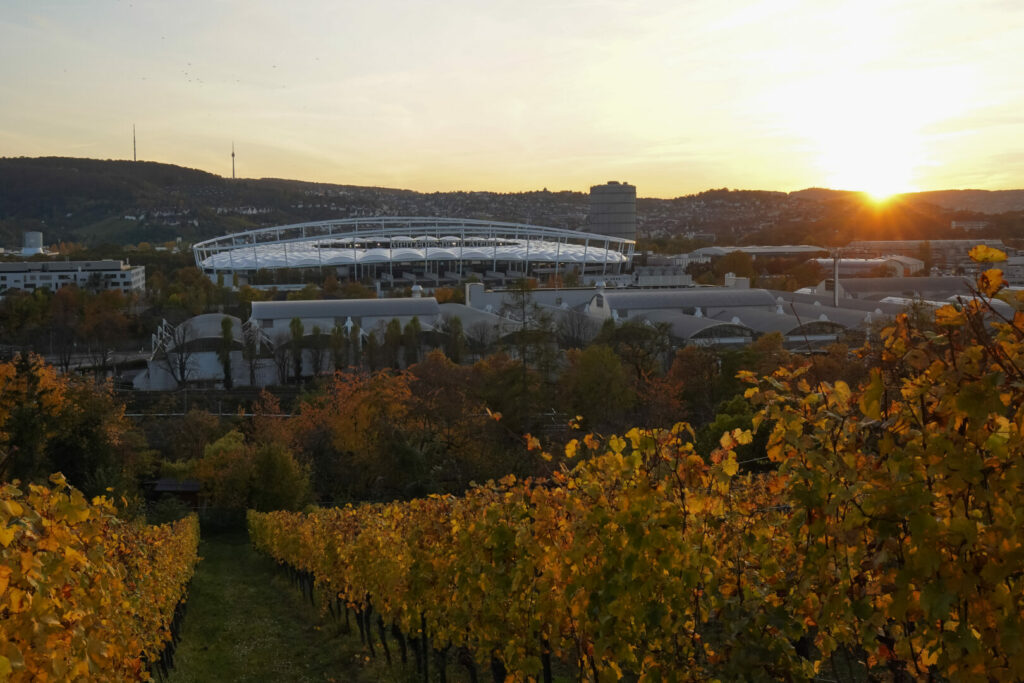 Die Mercedes-Benz-Arena in Stuttgart