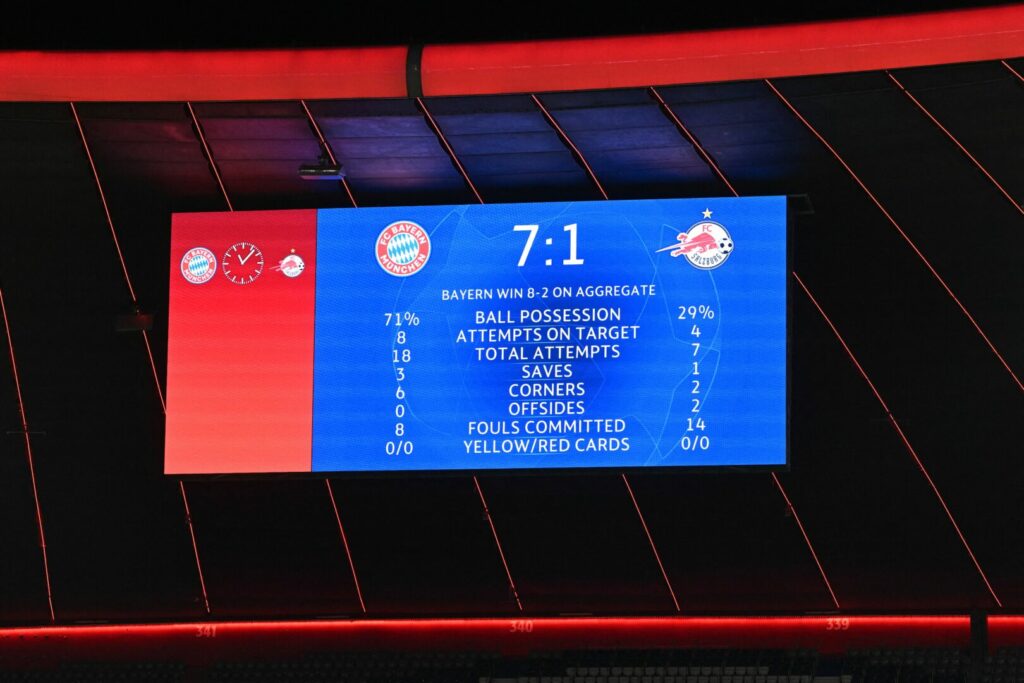 Champions League FC Bayern Salzburg