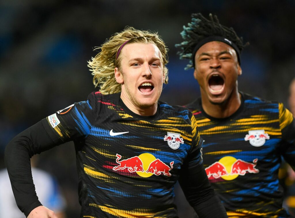 Emil Forsberg sieht Leipzig auf einem guten Weg.
