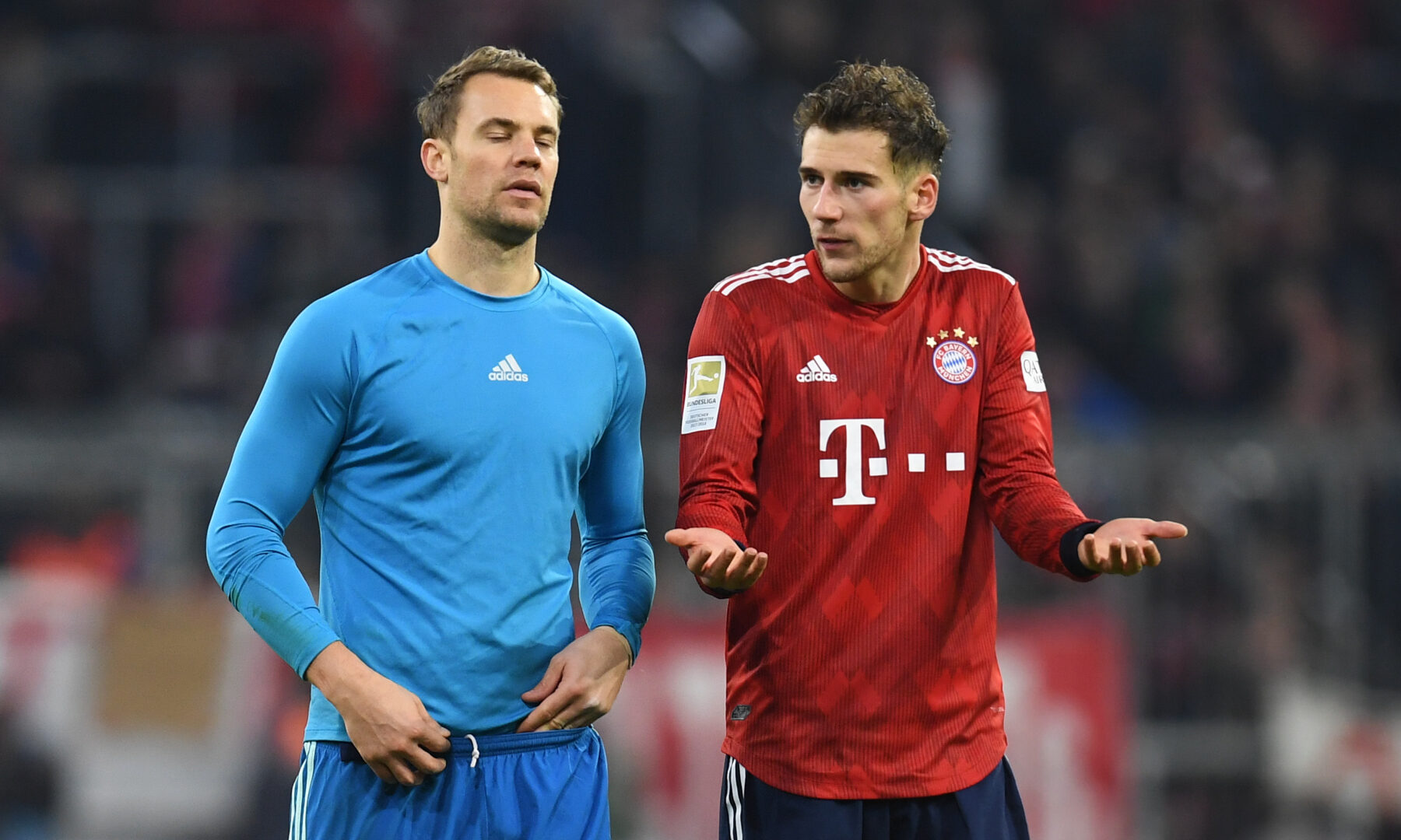 Julian Nagelsmann sprach über den Gesundheitszustand von Manuel Neuer und Leon Goretzka.