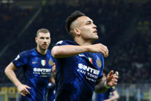 Lautaro Martínez traf dreifach für Inter gegen Salernitana.