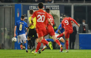 WCQ2022 Italien Nordmazedonien