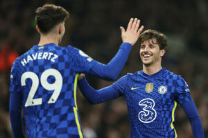 Mount und Havertz jubeln gegen Norwich