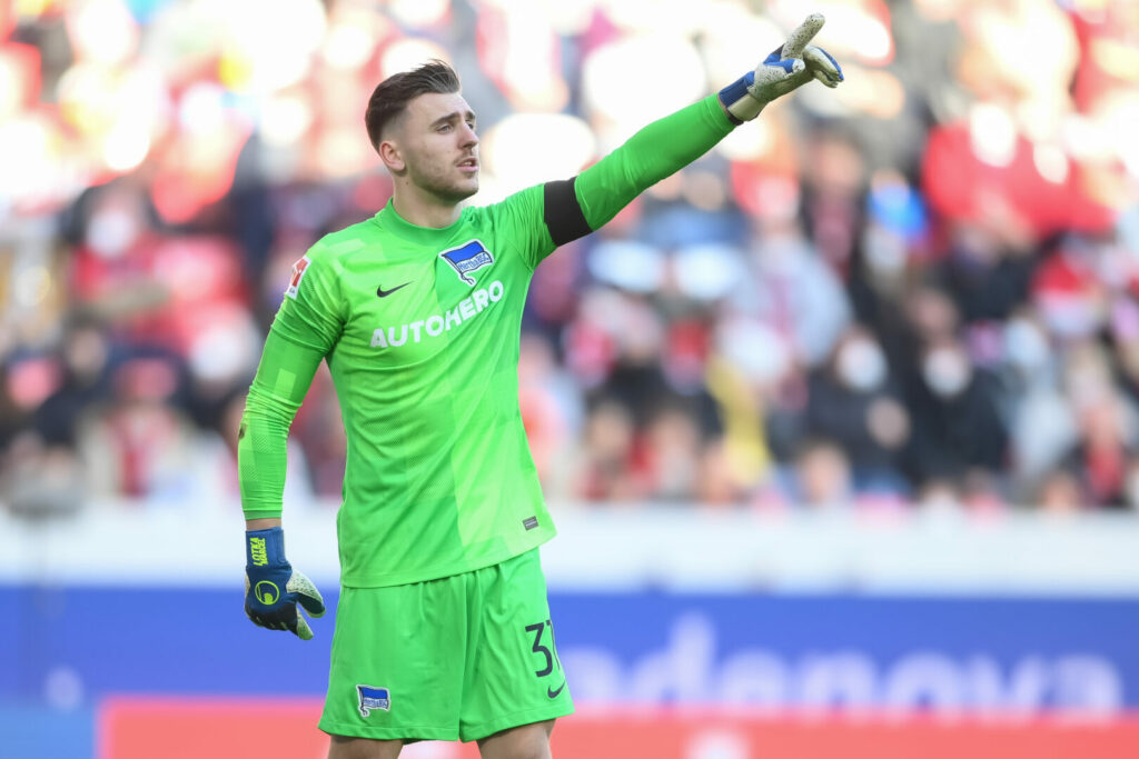 Marcel Lotka verlässt Hertha BSC in Richtung Dortmund.