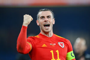 Gareth Bale jubelt