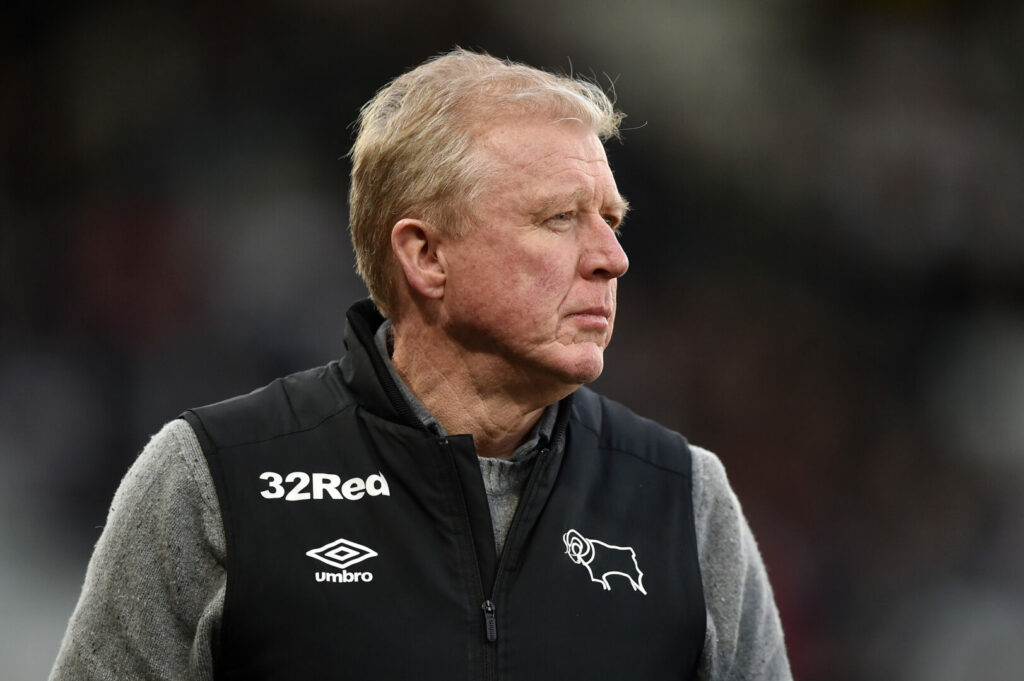 Steve McClaren bei seiner Tätigkeit für Derby County