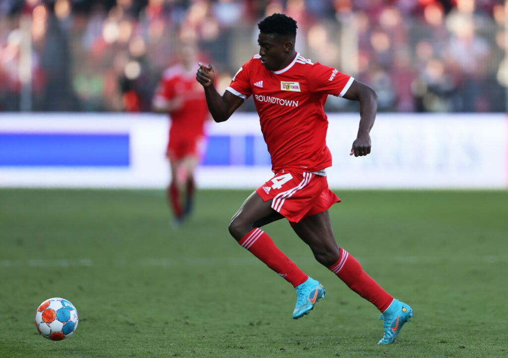 Taiwo Awoniyi im Trikot von Union Berlin