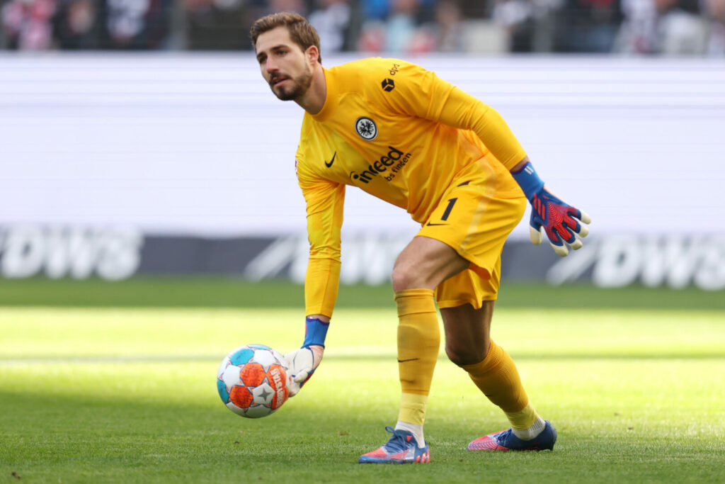 Kevin Trapp im Trikot von Eintracht Frankfurt