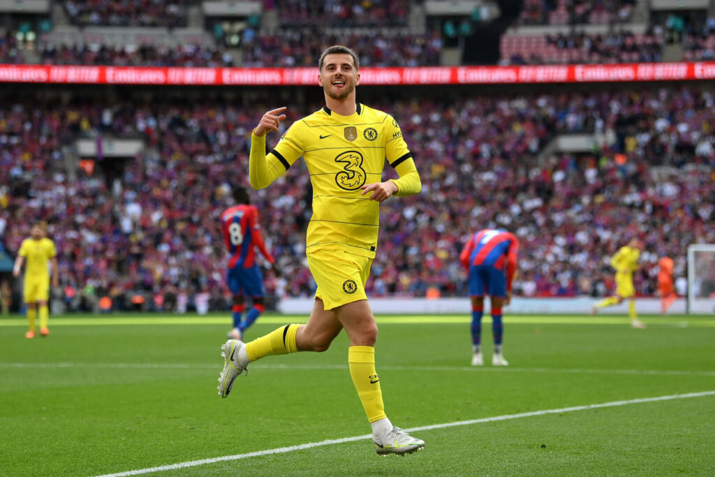 Mason Mount bejubelt seinen Treffer zum 2:0 für Chelsea