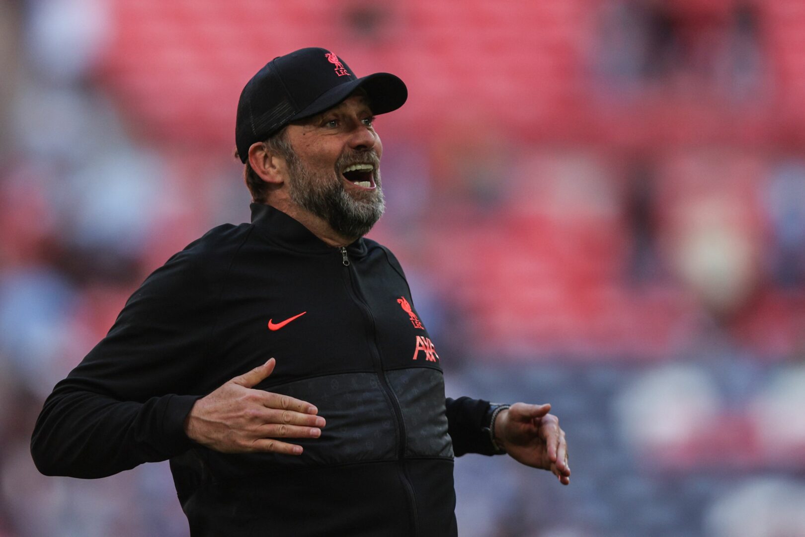 Jürgen Klopp feierte den Sieg des FC Liverpool gegen Manchester City.