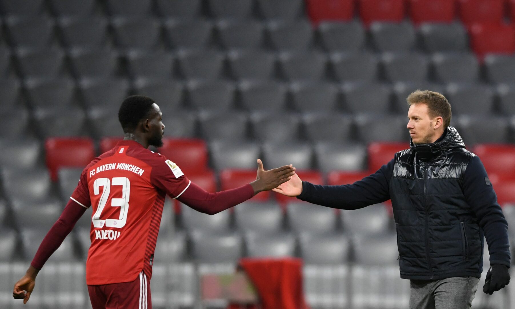 FC Bayern: Julian Nagelsmann vertraut Tanguy Nianzou.