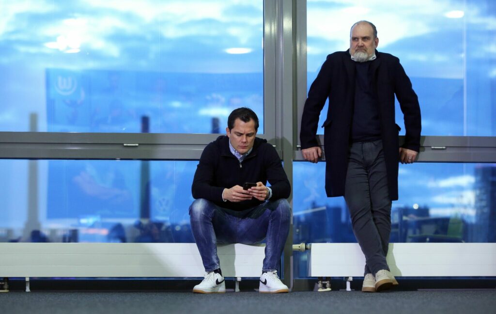 Marcel Schäfer und Jörg Schmadtke beim VfL Wolfsburg.