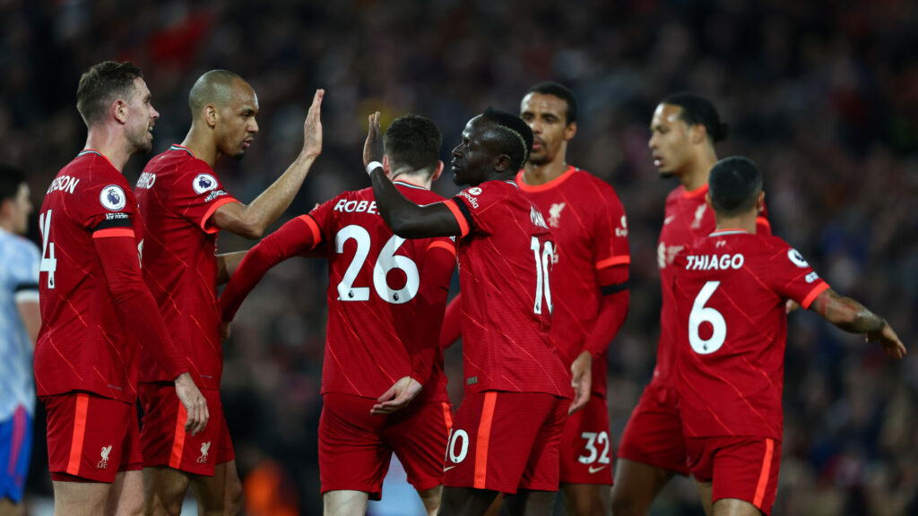 Premier League Liverpool Manchester United