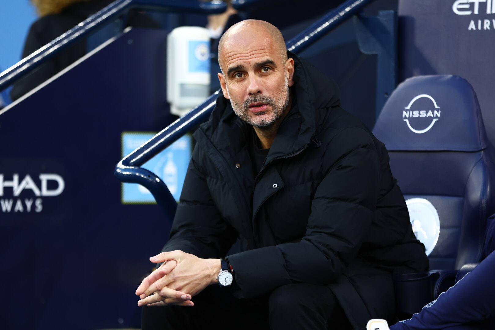 Pep Guardiola als Coach von Manchester City.