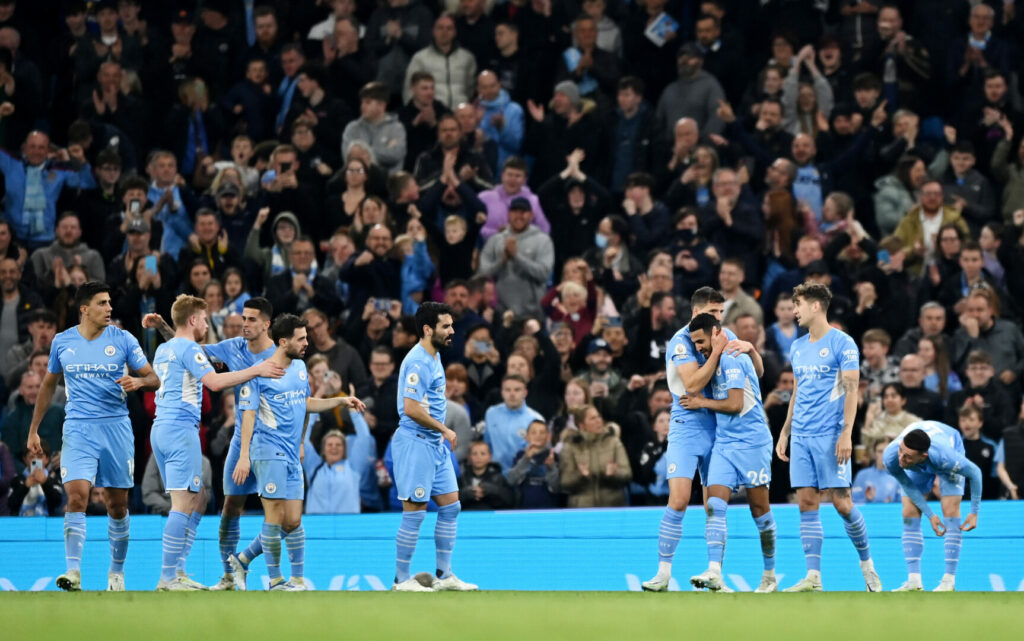 Manchester City jubelt gegen Brighton