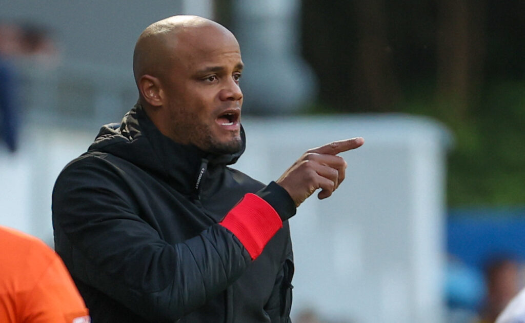 Vincent Kompany soll ein Kandidat beim FC Burnley sein.