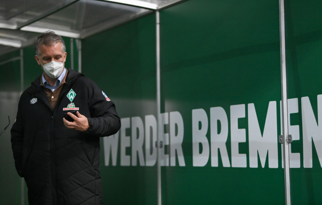 Frank Baumann, der Sportvorstand von Werder Bremen